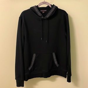 Michael Kors Logo Tape Cotton Hoodie